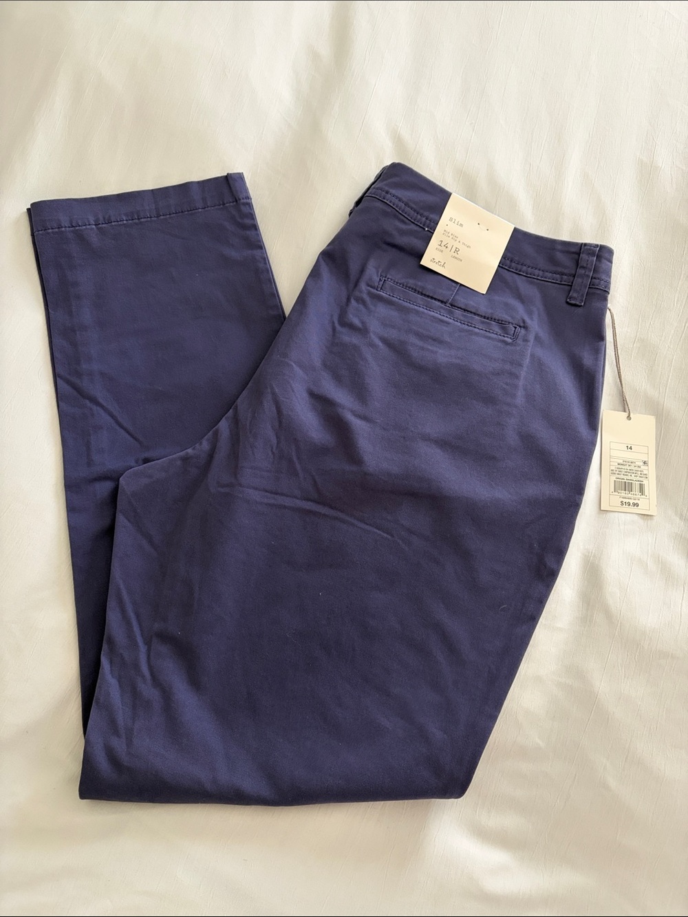 a new day Straight Leg Pants in Navy Blue